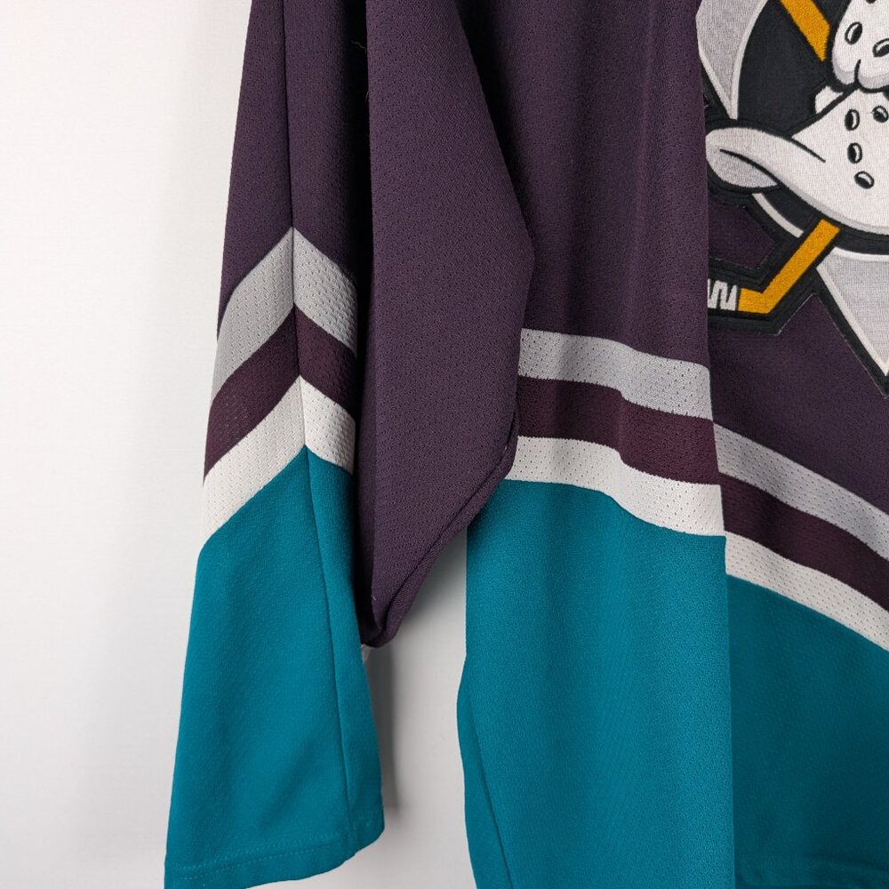 Vintage CCM Mighty Ducks Made In Canada Jersey XXL - Picture 4 of 7